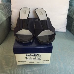 Coach and Four high heel